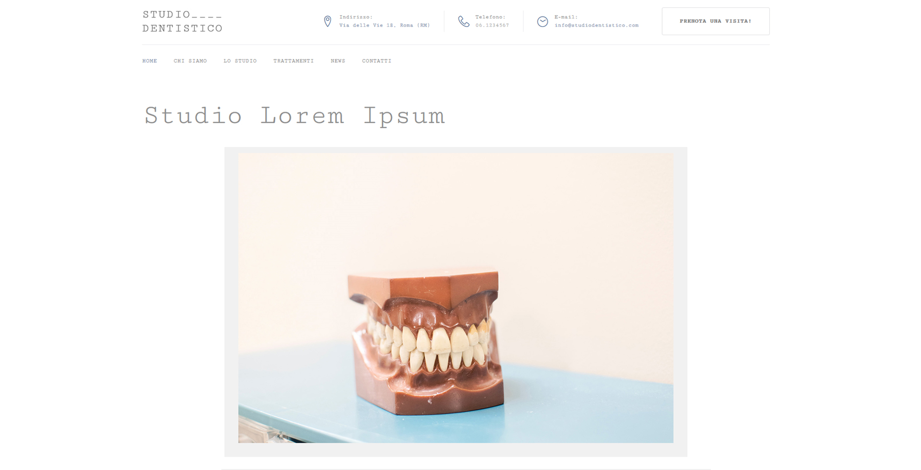 Schermata Dental Theme #04
