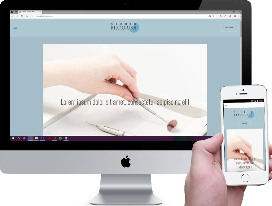 Dental Theme #03 Responsive Design